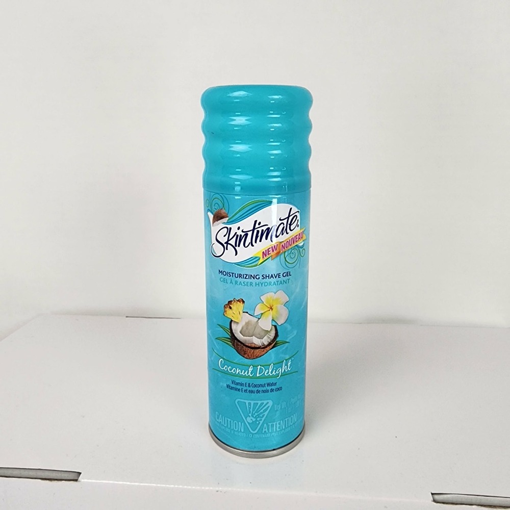 Skintimate Coconut Delight Moisturizing Shave Gel Hydration Women 6.5‎ oz